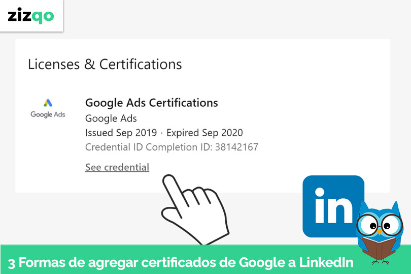 como-agregar-certificados-google-skillshop-linkedin-zizqo-licencia